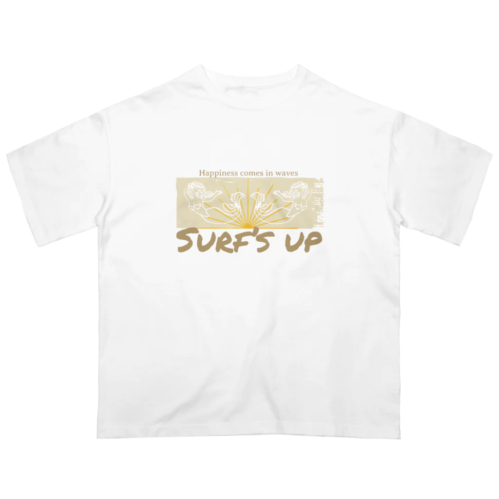 Surf’s up＊オリジナルデザインitemのSurf's up〜良い波がきた・girl〜オリジナルデザイン Oversized T-Shirt