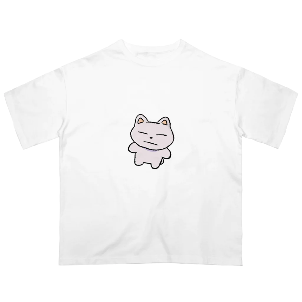 小坊主のなんでもないねこ オーバーサイズTシャツ