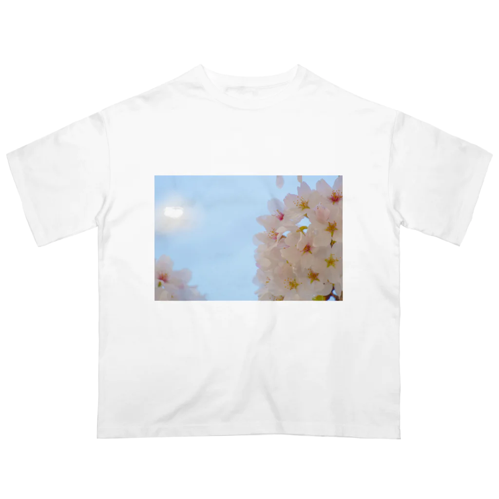 yuko__photographyの桜 オーバーサイズTシャツ