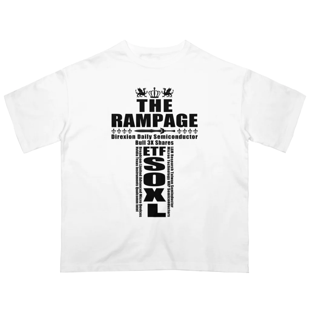 クラーケンデザインのTHE RAMPAGE オーバーサイズTシャツ