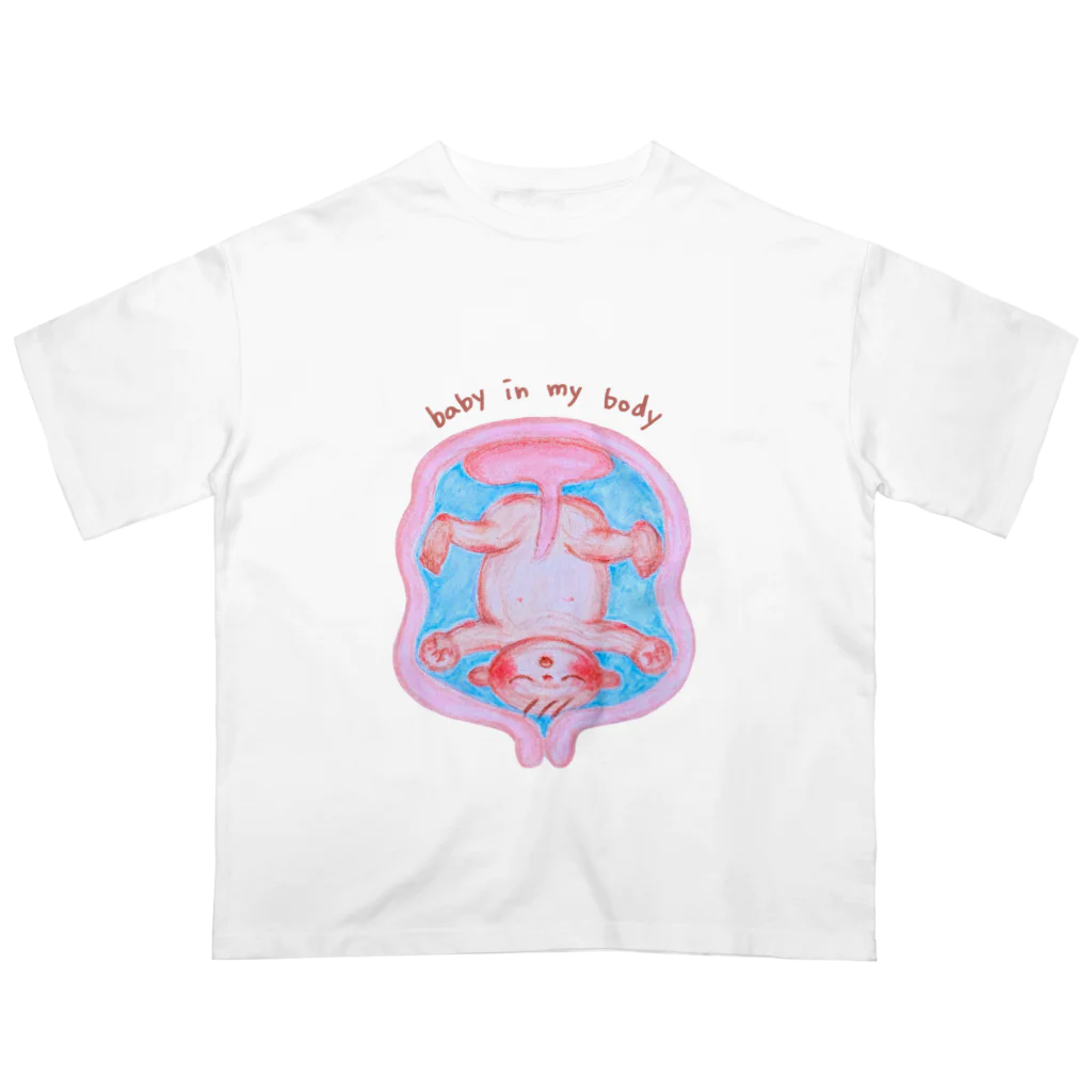 のぐちさきのbaby in my body オーバーサイズTシャツ