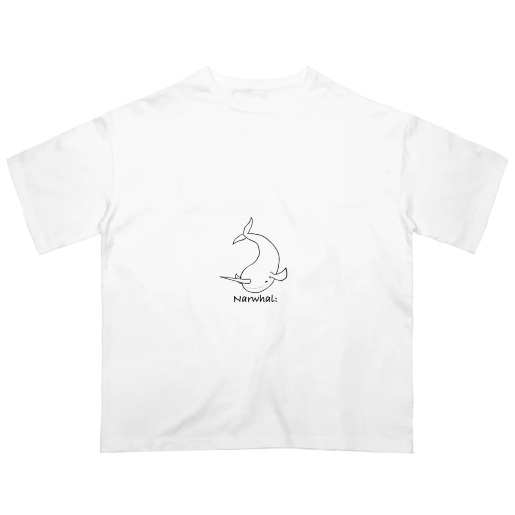 もりもりものなーわるくん オーバーサイズTシャツ