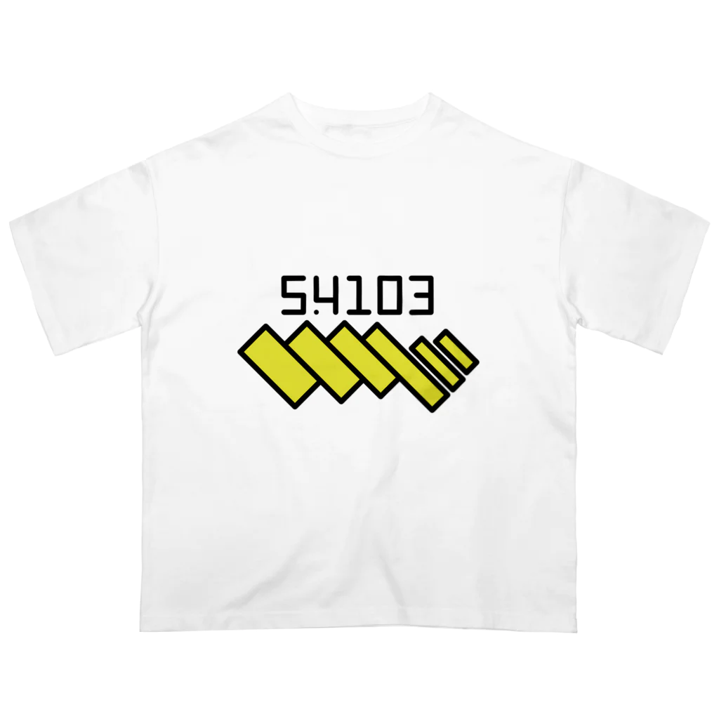 CHICHIZŌの紙垂 (黄) オーバーサイズTシャツ