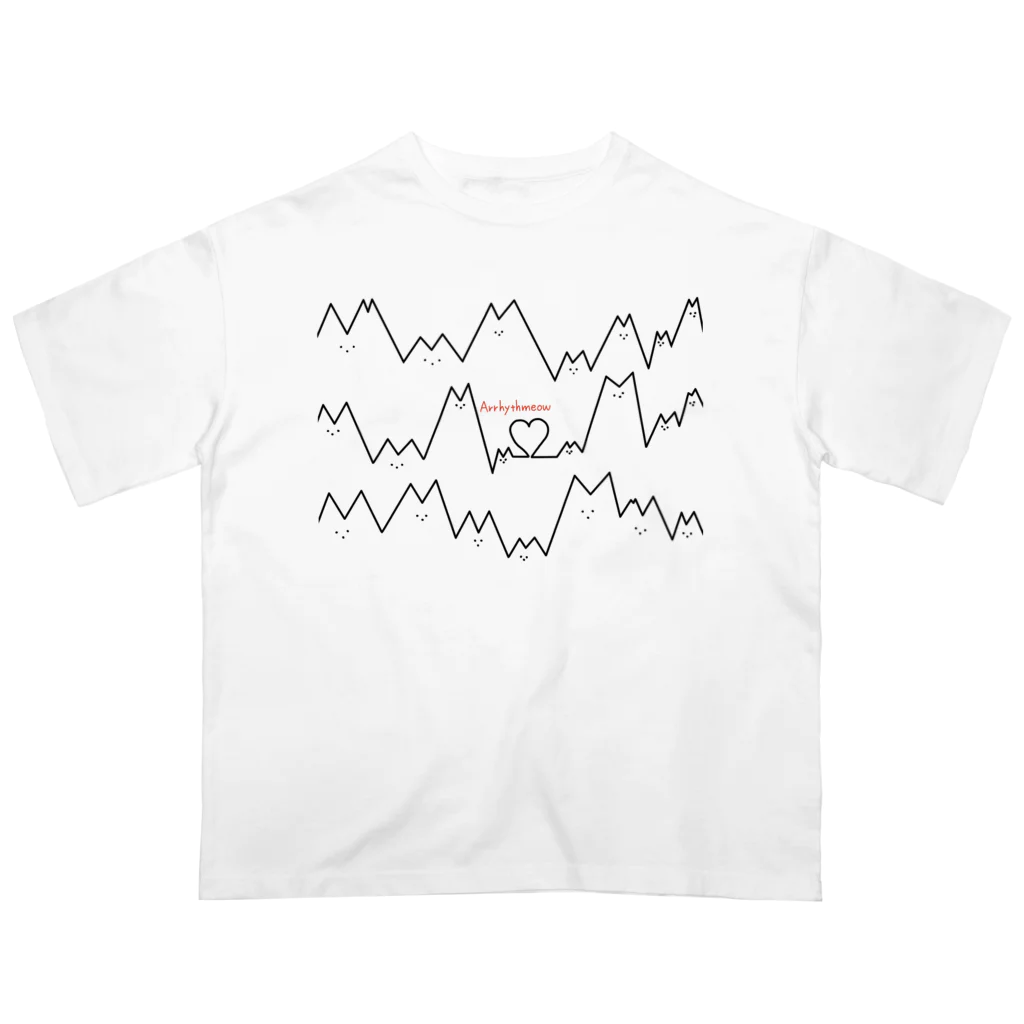 with_puyoの不整脈の原因 Oversized T-Shirt