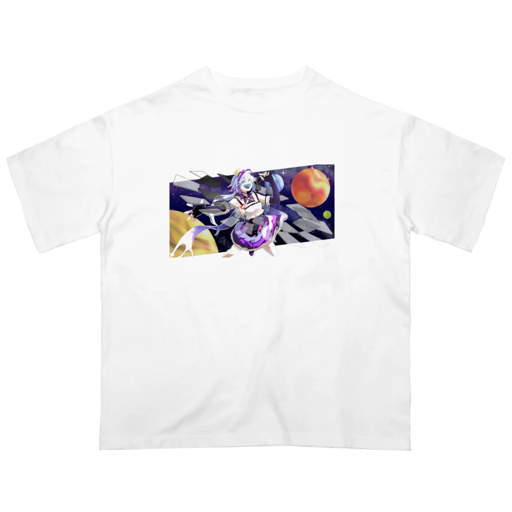 庵滝サタ🛸🪐少女レイ 歌ってみた！の🛸🪐💫 オーバーサイズTシャツ