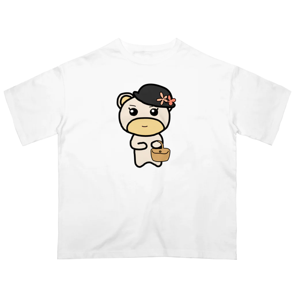 SHOP ベアたんのベア妹（お帽子） オーバーサイズTシャツ