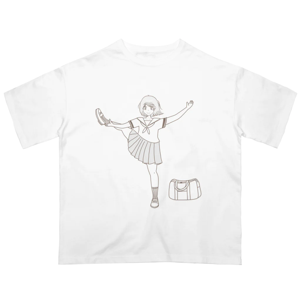 Mrs.Bean/ミセスビーンのY字バランス☆ オーバーサイズTシャツ