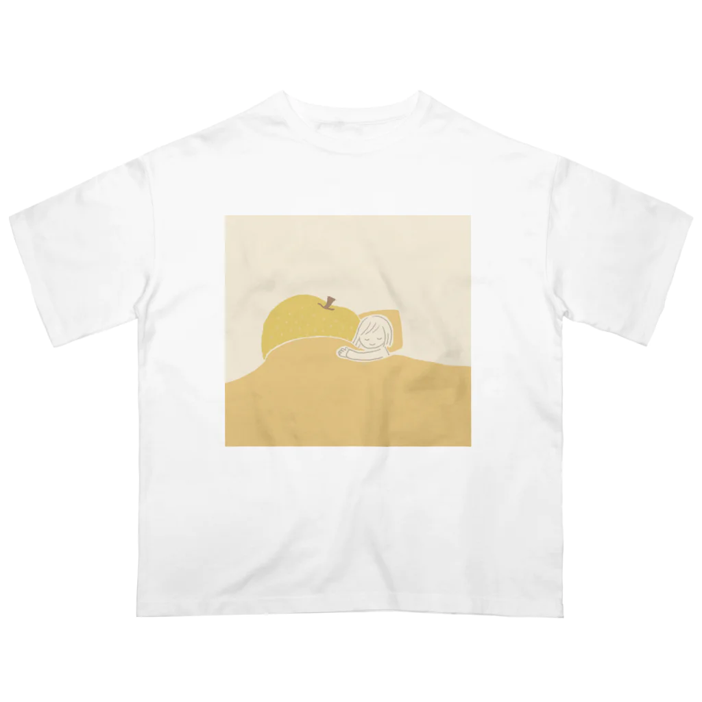 はやし企画の梨を撫でながら寝たい Oversized T-Shirt