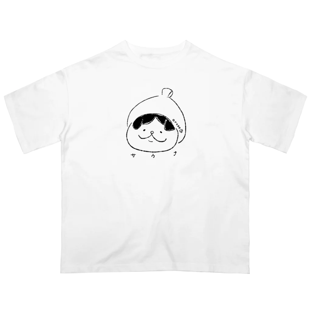 ねこの森雑貨店(SUZURI店)のサウナハット Oversized T-Shirt