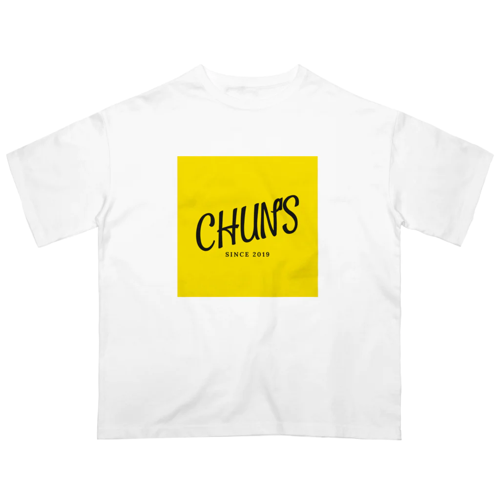 CHUN'SのCHUN'S 黄色ロゴ オーバーサイズTシャツ