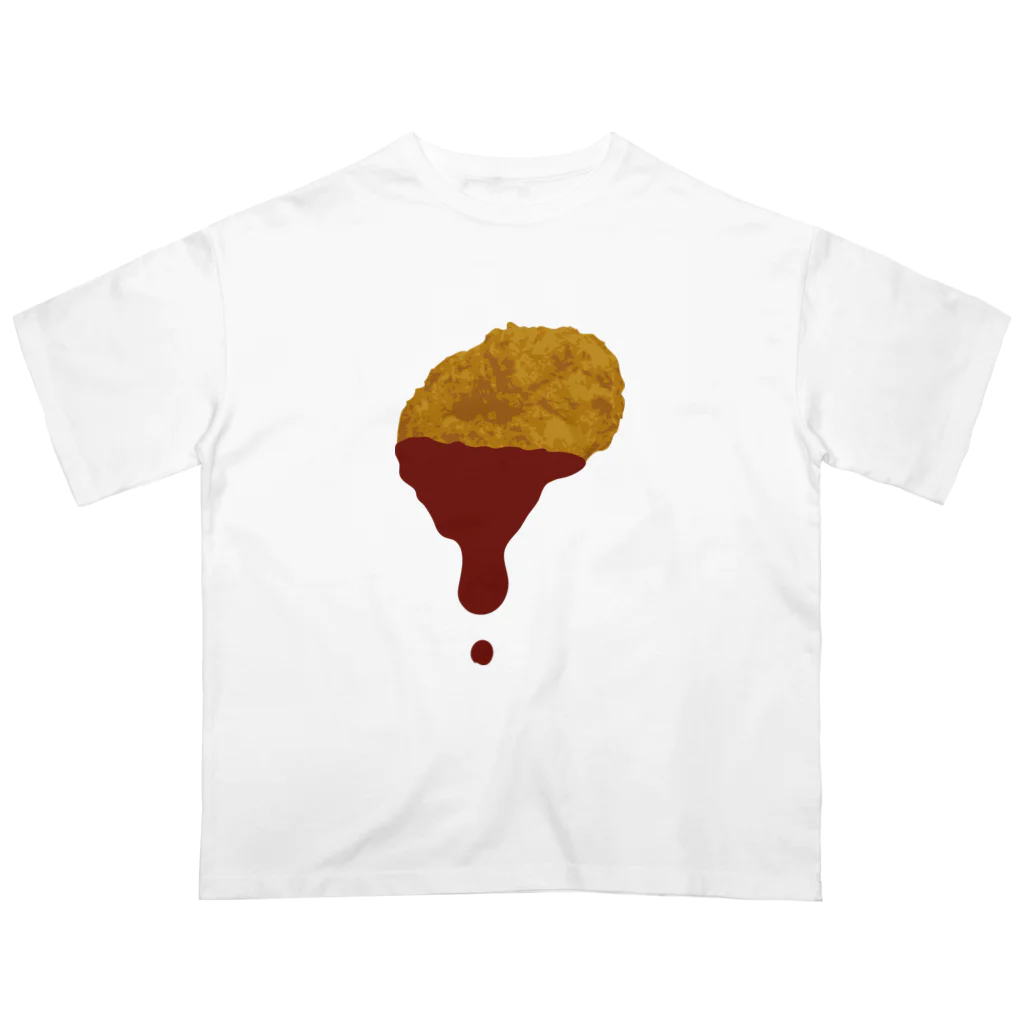 daddy-s_junkfoodsのNUGGETS Oversized T-Shirt