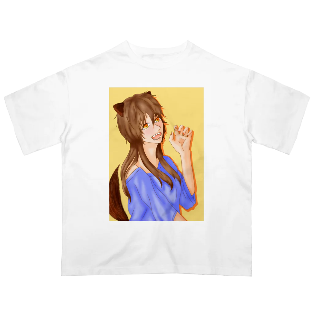 Smairyの犬系女子 オーバーサイズTシャツ