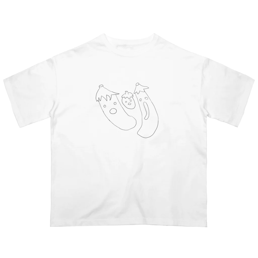 わさこ屋のナストリオ(モノクロ) Oversized T-Shirt