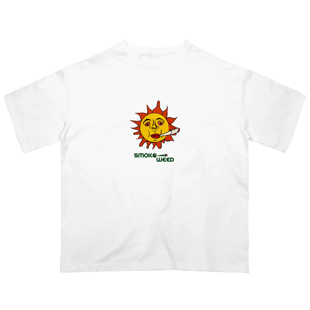 DUB.STONEのSmoke Weed オーバーサイズTシャツ