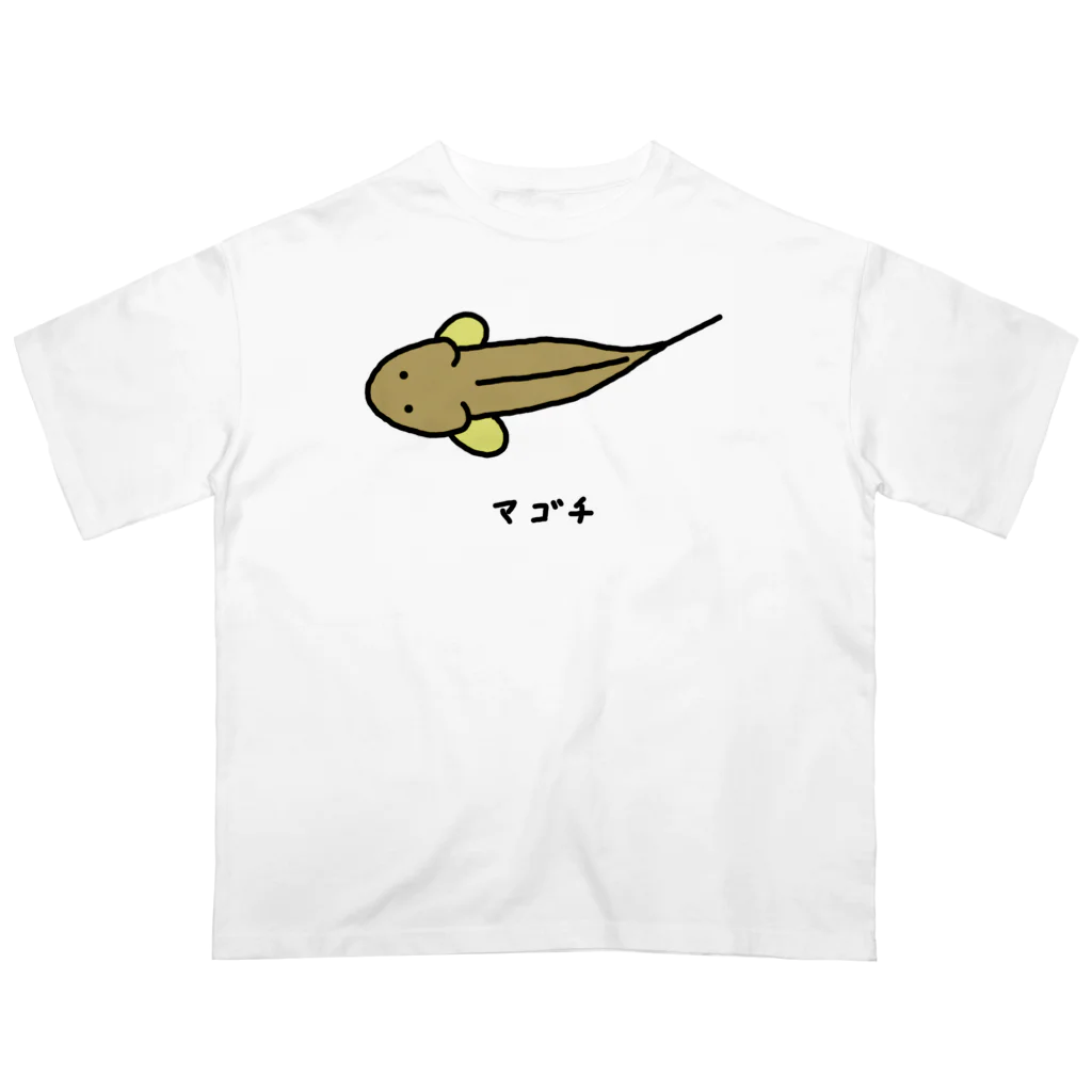 脂身通信Ｚの【魚シリーズ】マゴチ♪横♪221019 オーバーサイズTシャツ
