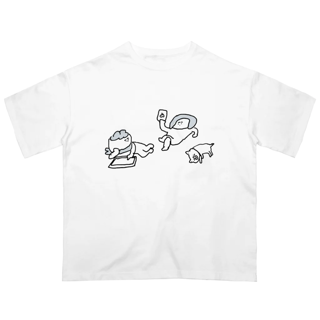 ニーニーショプのダラ…ダラ… Oversized T-Shirt