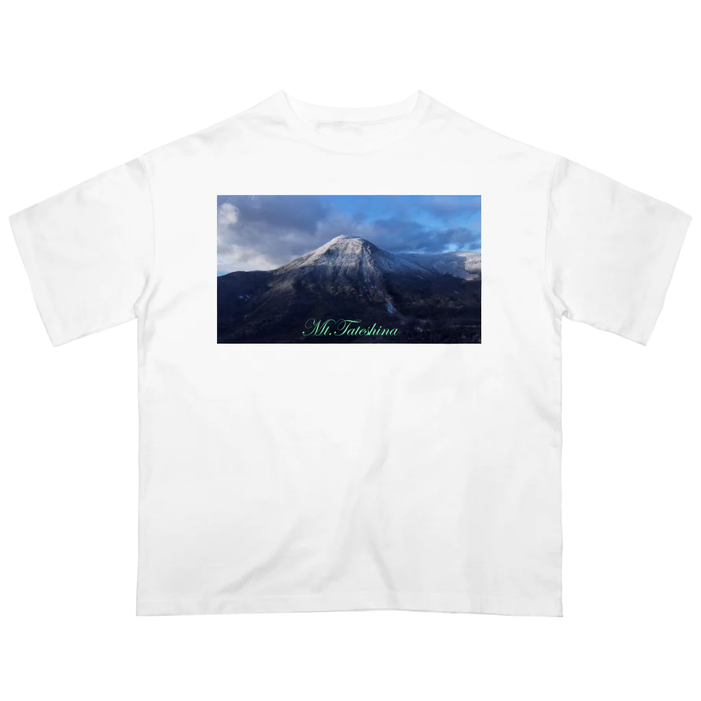 D-aerialのシネマティック蓼科山 オーバーサイズTシャツ