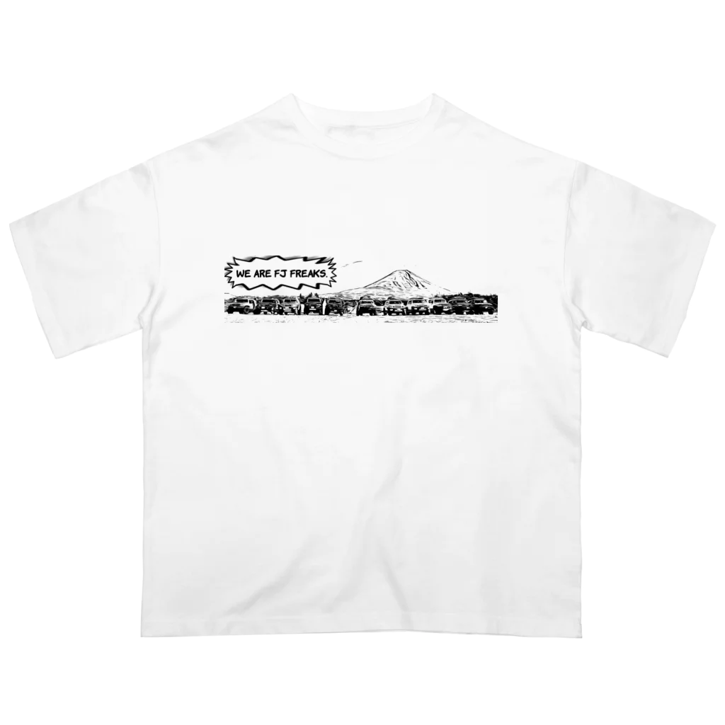 FJ cruiser freaksのFJCAMPERS2022 オーバーサイズTシャツ