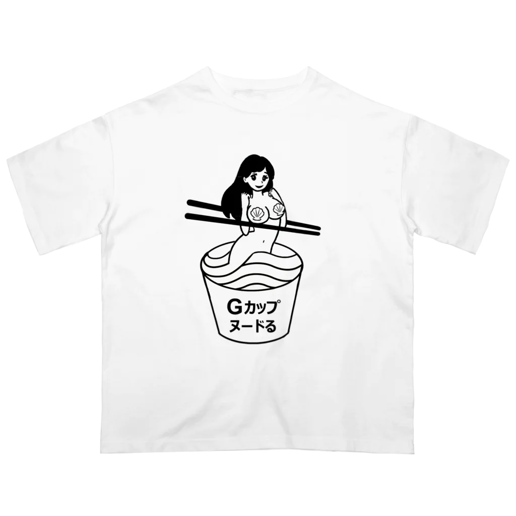 アインシュタインキャットのGカップヌードる オーバーサイズTシャツ