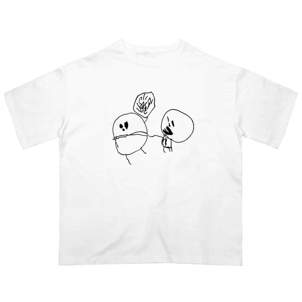 あよのおみせやさんのおしゃべりしてるひと Oversized T-Shirt