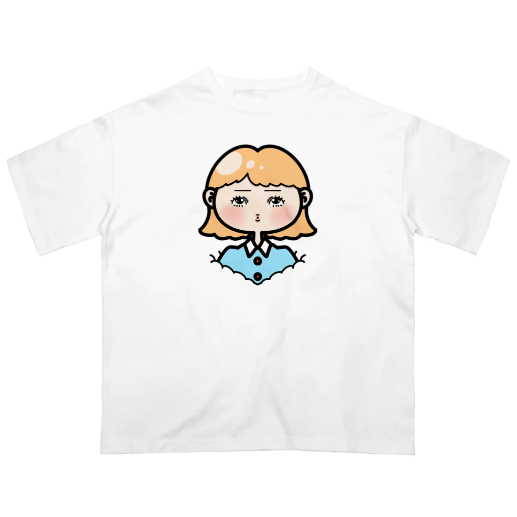 子ヤギさんの上目遣いちゃん Oversized T-Shirt