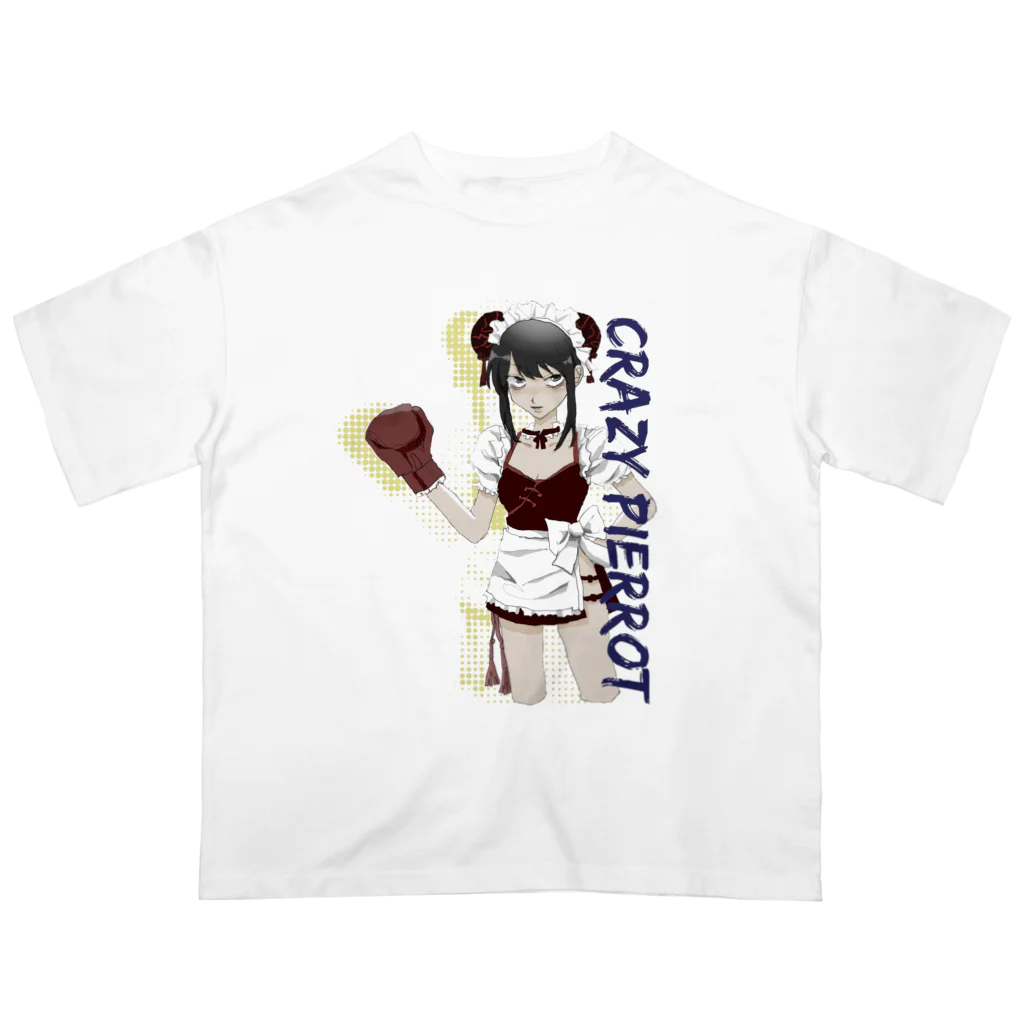 頑張り屋さんのCRAZY PIERROT オーバーサイズTシャツ