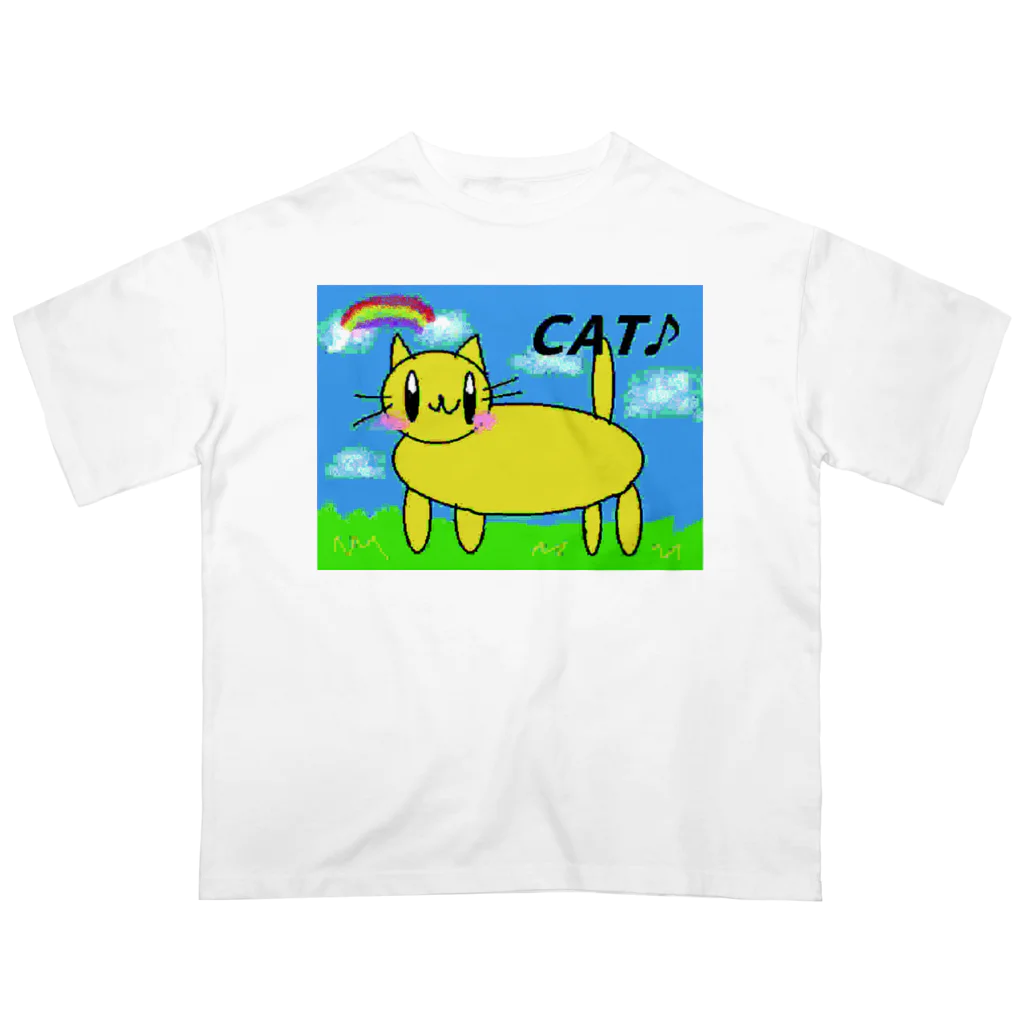 みにょ子の猫 Oversized T-Shirt