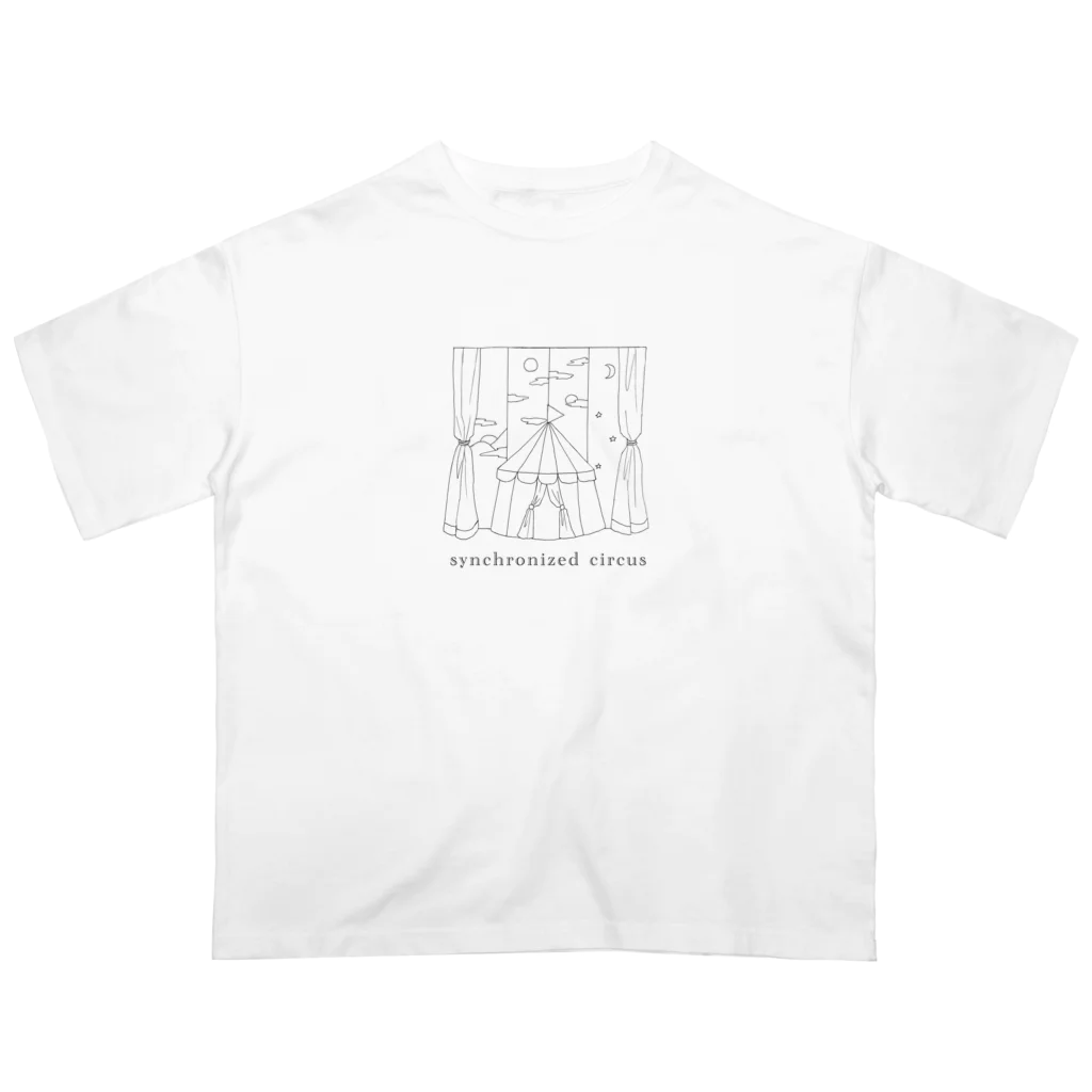 synchronized circusのsynchronized circus オーバーサイズTシャツ