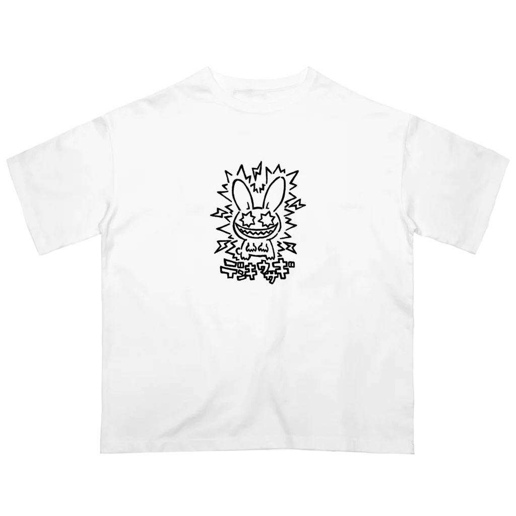 カリツォーのデンキウサギ Oversized T-Shirt