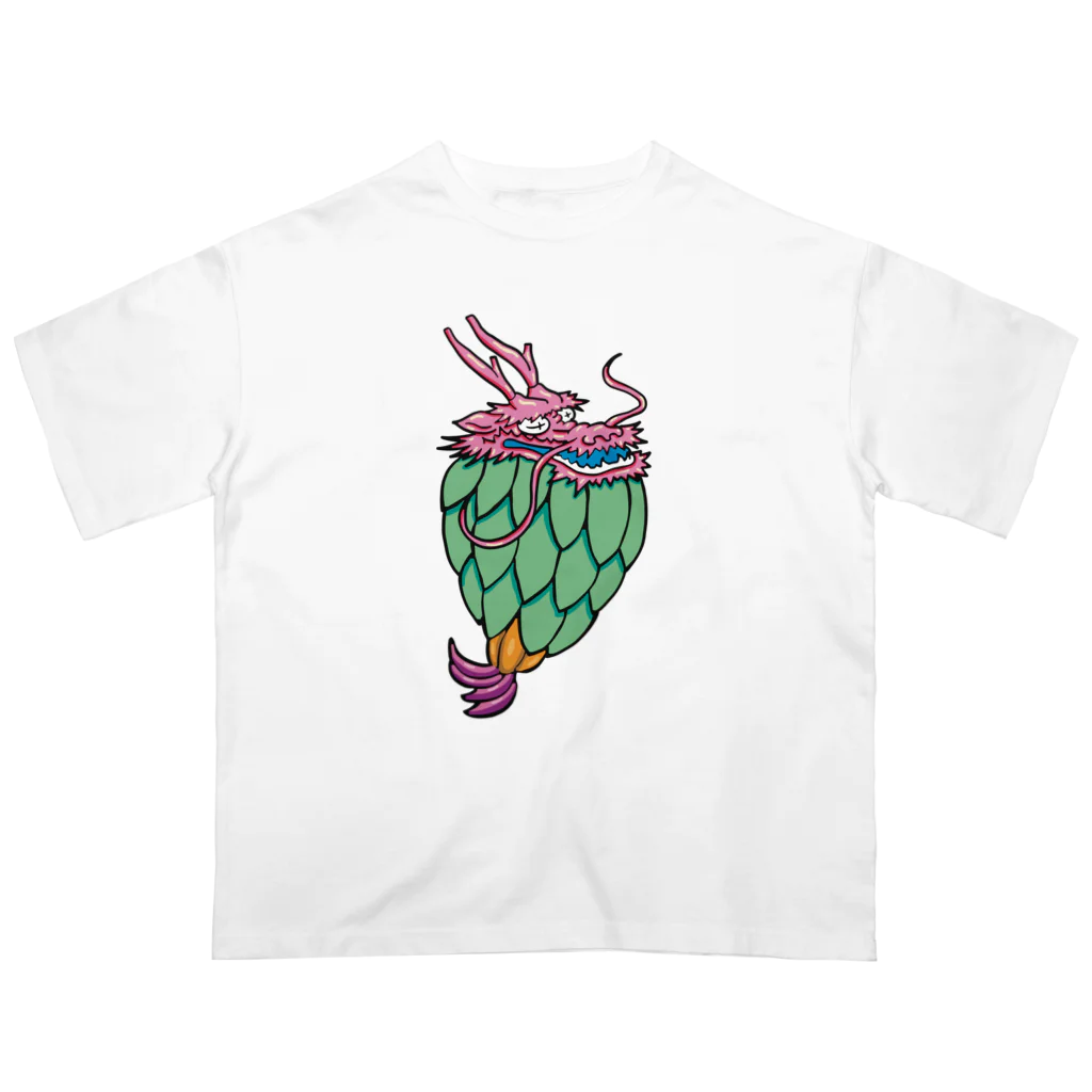 ヒロシオーバーダイブのドラゴンフルーツ Oversized T-Shirt