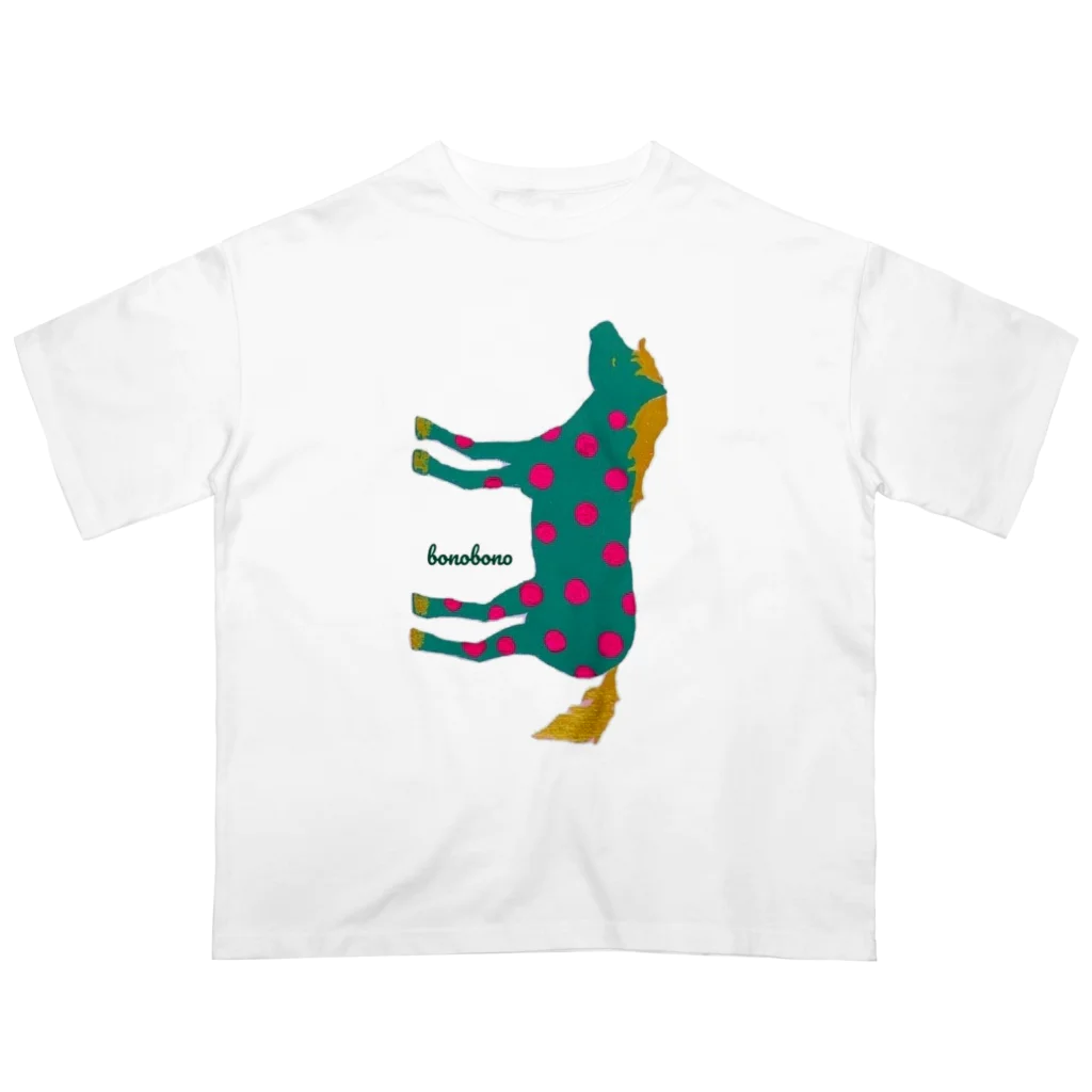 bonocoのLove Horse Oversized T-Shirt