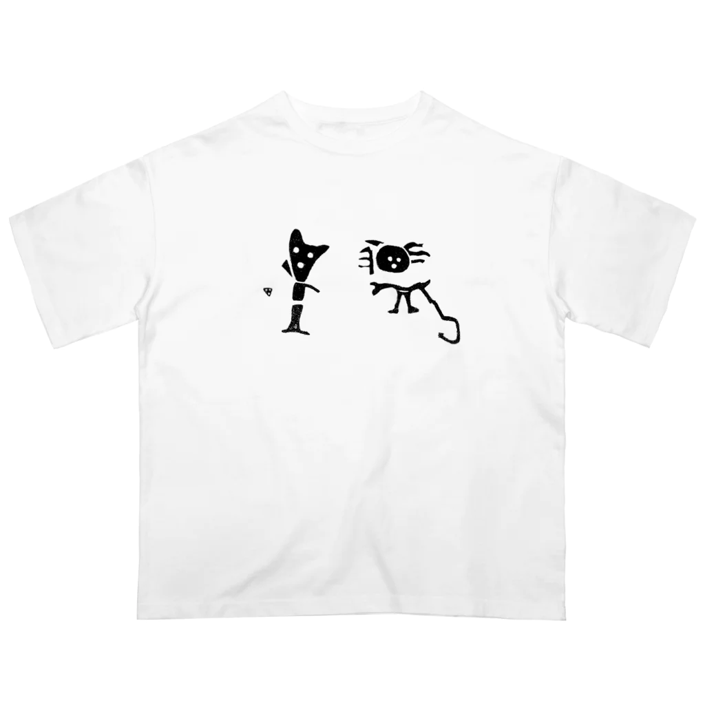 ナスカやさんのナスカの地上絵 Oversized T-Shirt