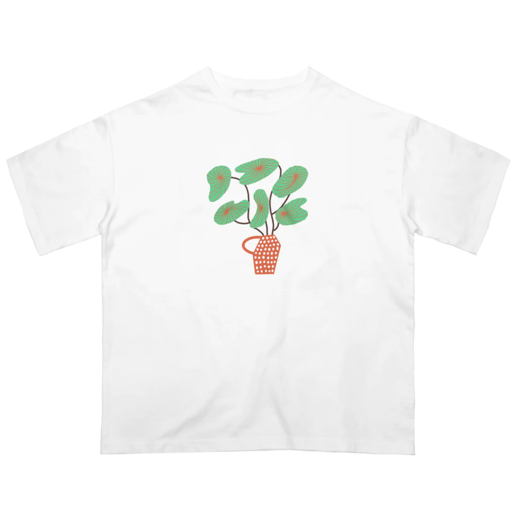 alpacanokyodaiのLeaf3 オーバーサイズTシャツ