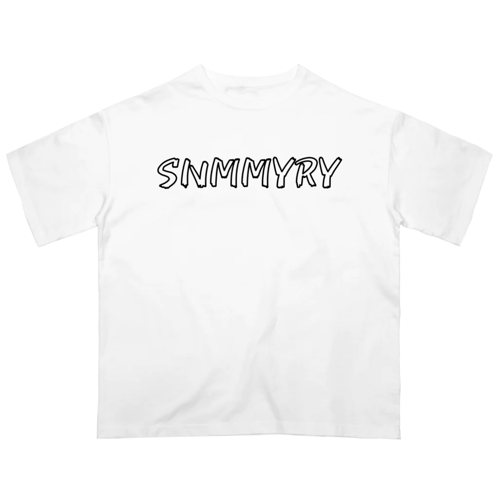 投資家スケーター a.k.a 誰も討たずに下剋上🏕のSNMMYRYボックスロゴ　パターンB オーバーサイズTシャツ