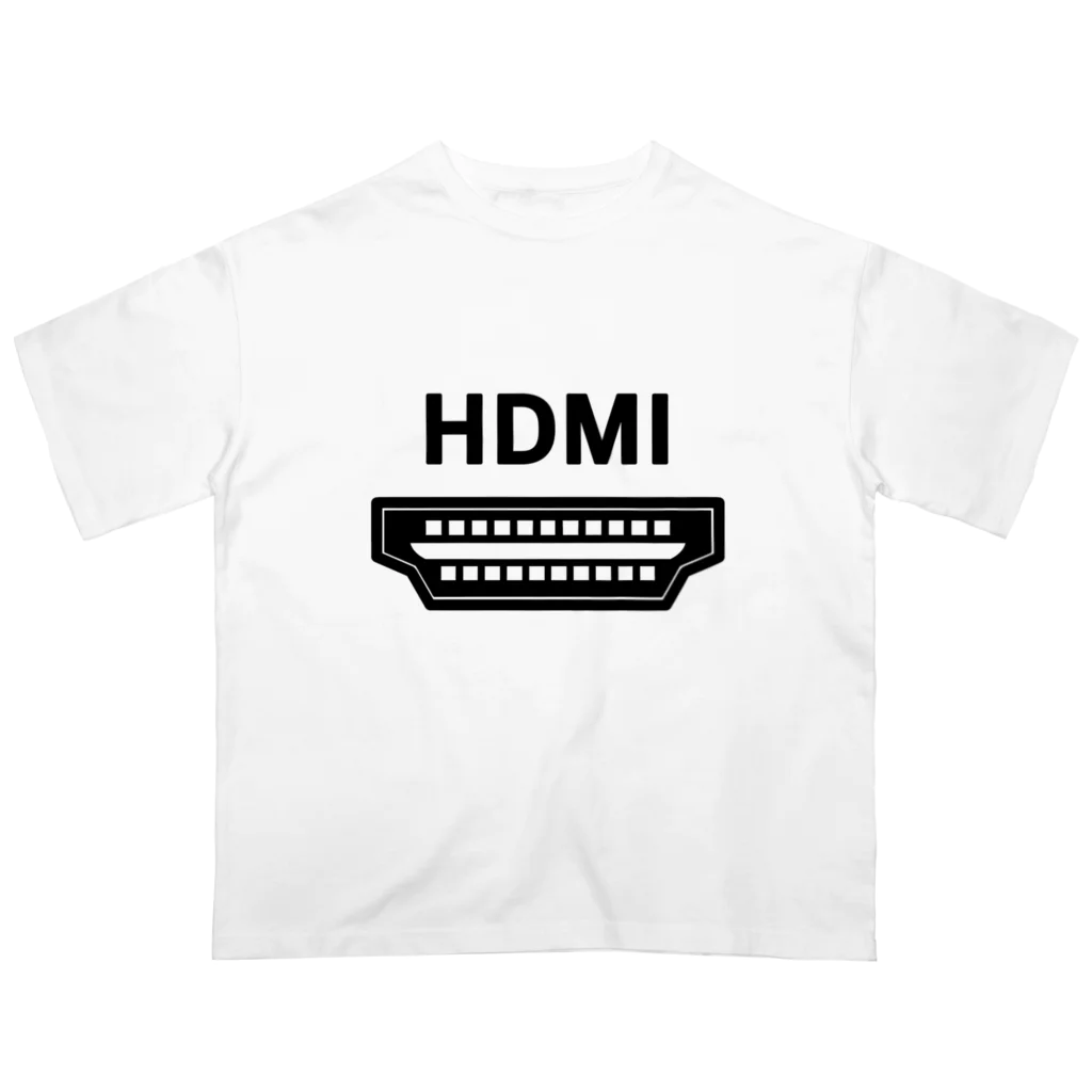 文字Tシャツ屋のHDMITシャツ Oversized T-Shirt