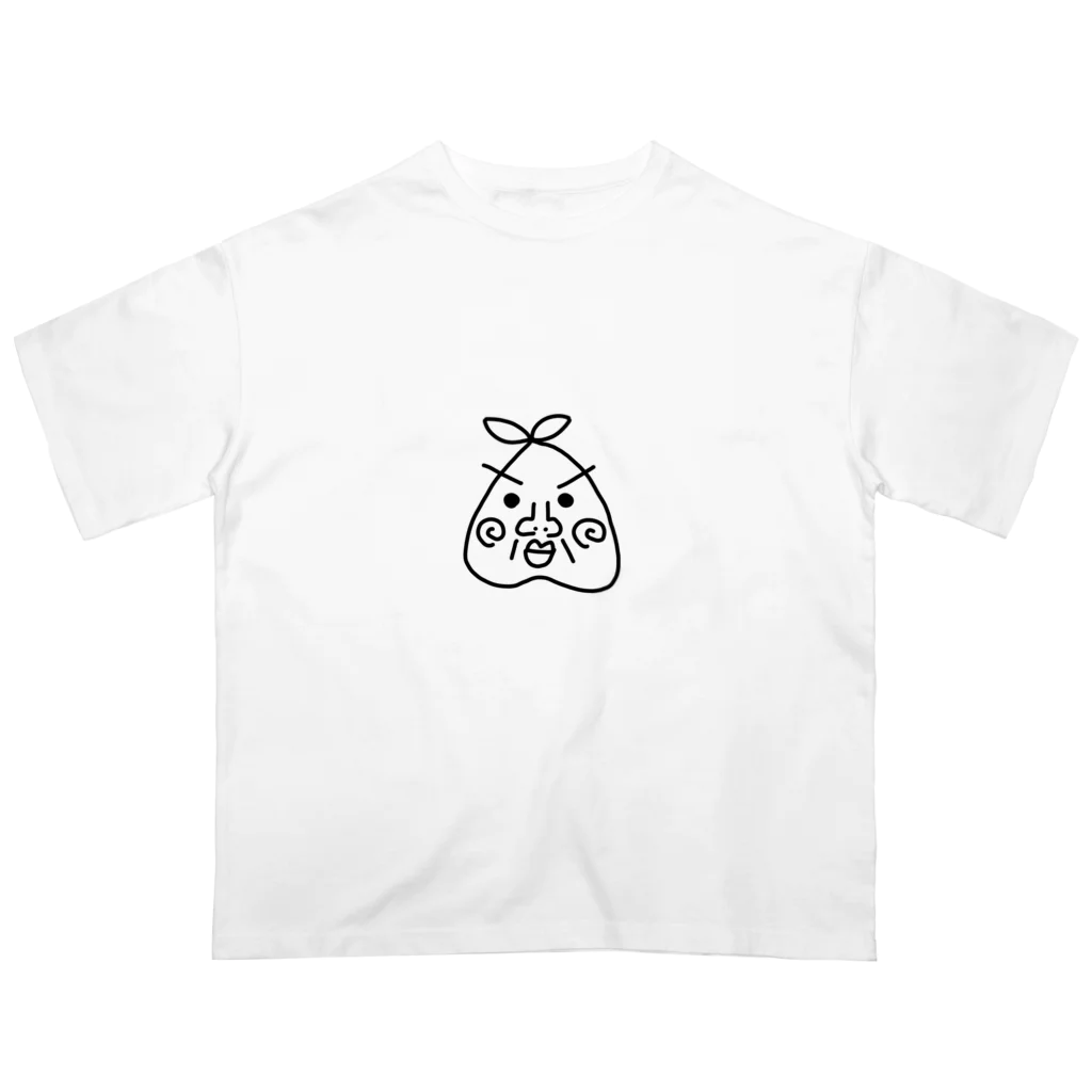 chimachimaoのはなよめモンモ オーバーサイズTシャツ