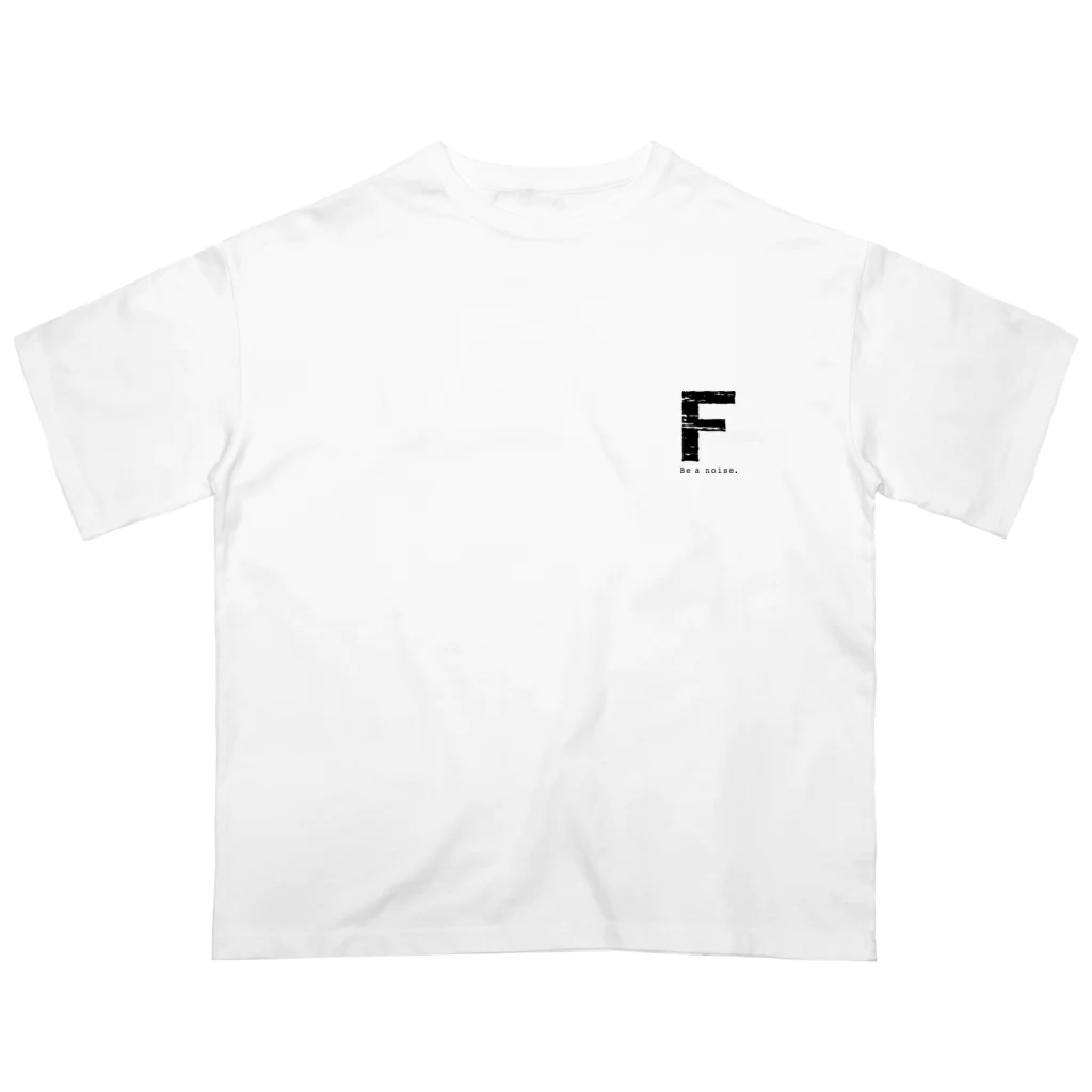 noisie_jpの【F】イニシャル × Be a noise. オーバーサイズTシャツ