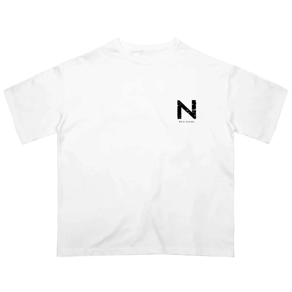 noisie_jpの【N】イニシャル × Be a noise. オーバーサイズTシャツ