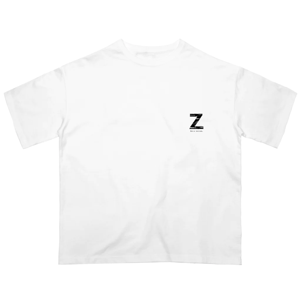 noisie_jpの【Z】イニシャル × Be a noise. Oversized T-Shirt