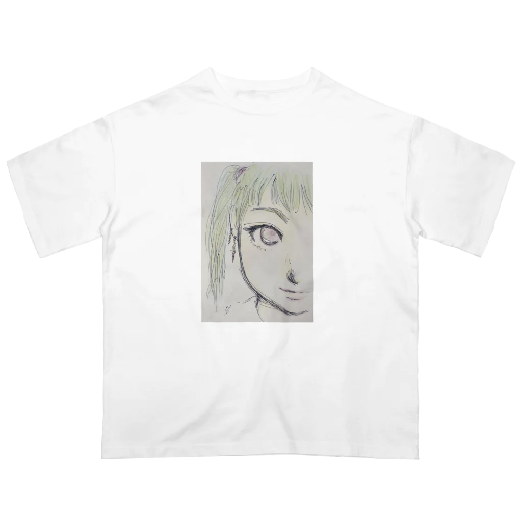 うさみみツインズᕱ⑅ᕱ .｡ഒの魔法少女ちゃん オーバーサイズTシャツ