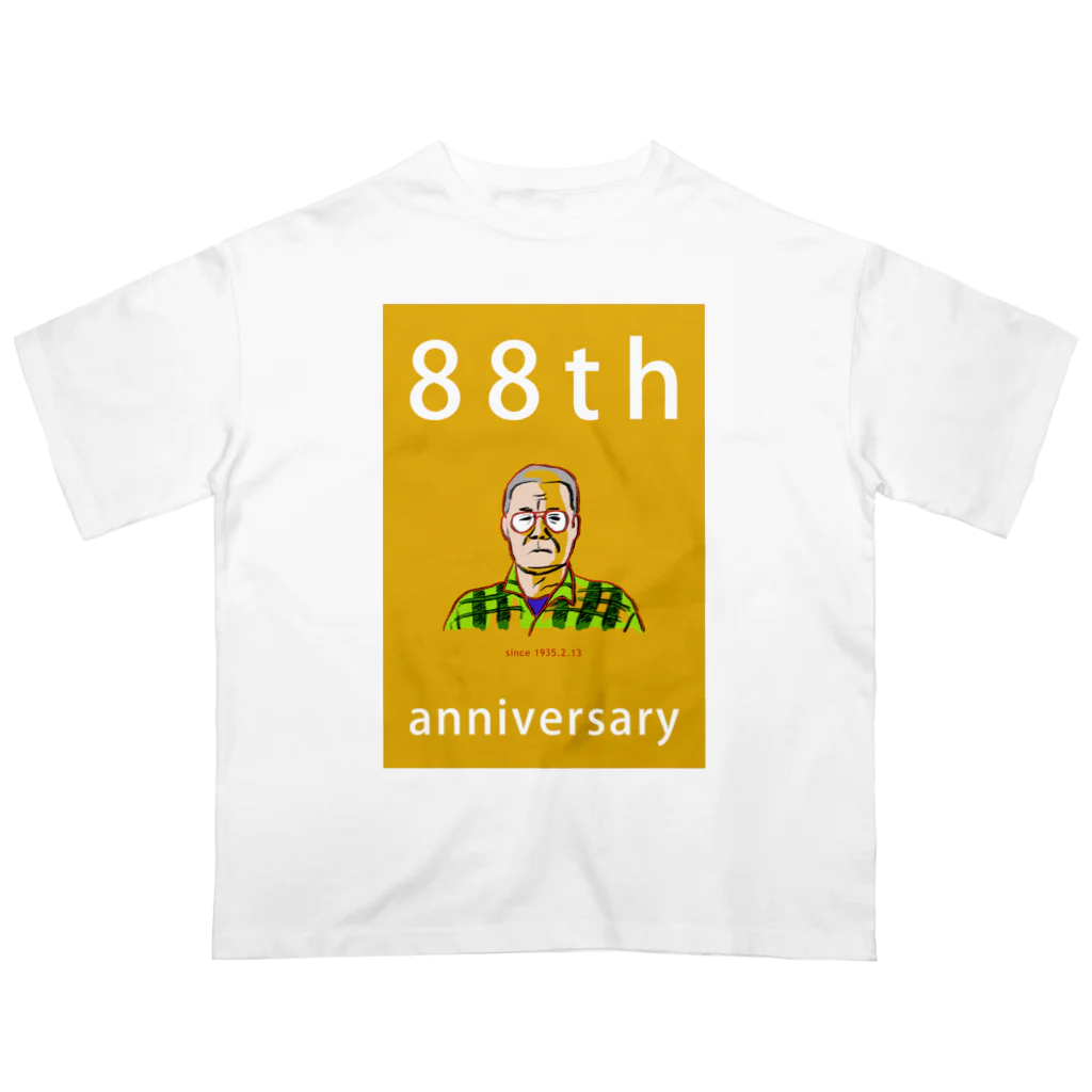 アラフラオオセの88th anniversary limited item オーバーサイズTシャツ