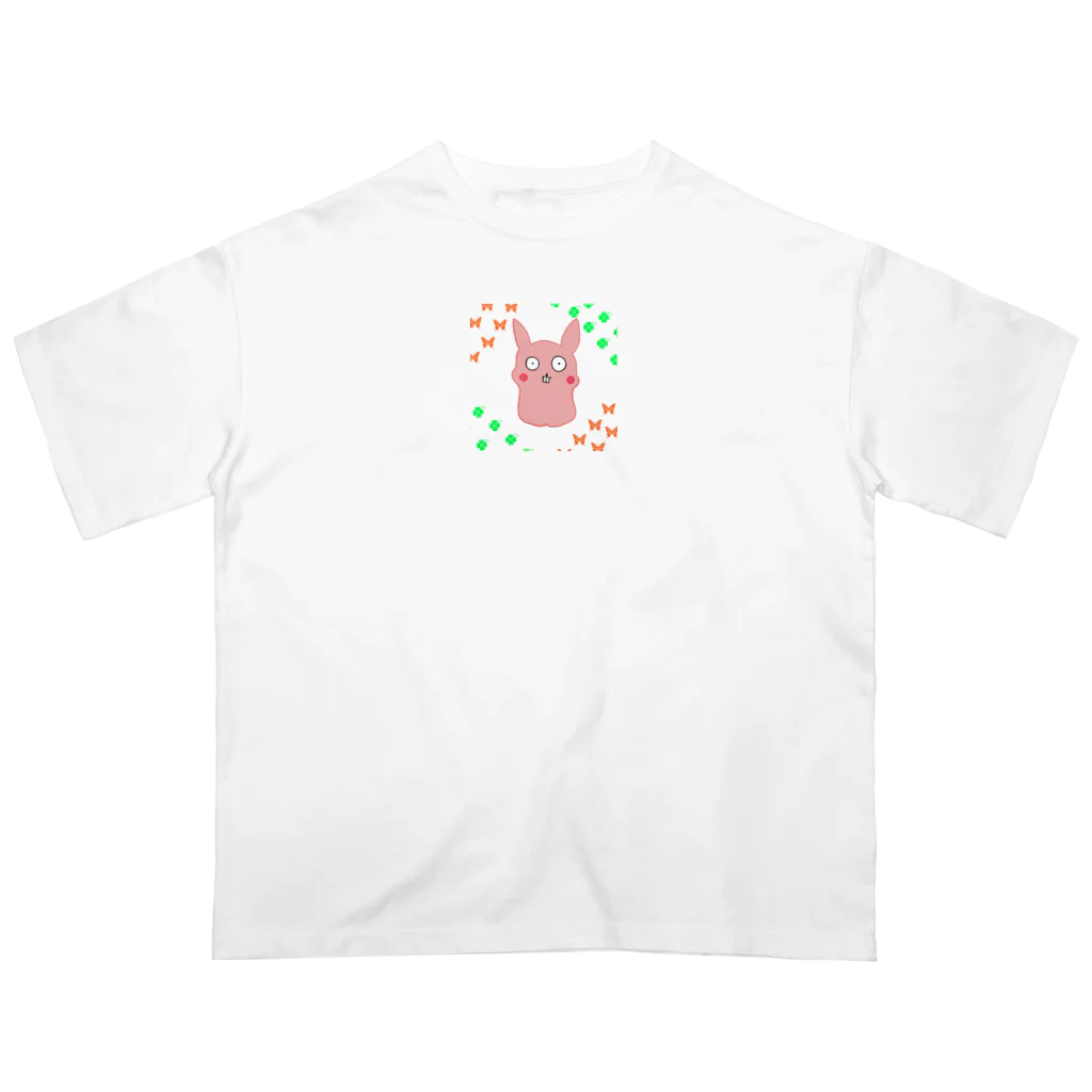 変な生き物たちのうさぎ🐰 Oversized T-Shirt