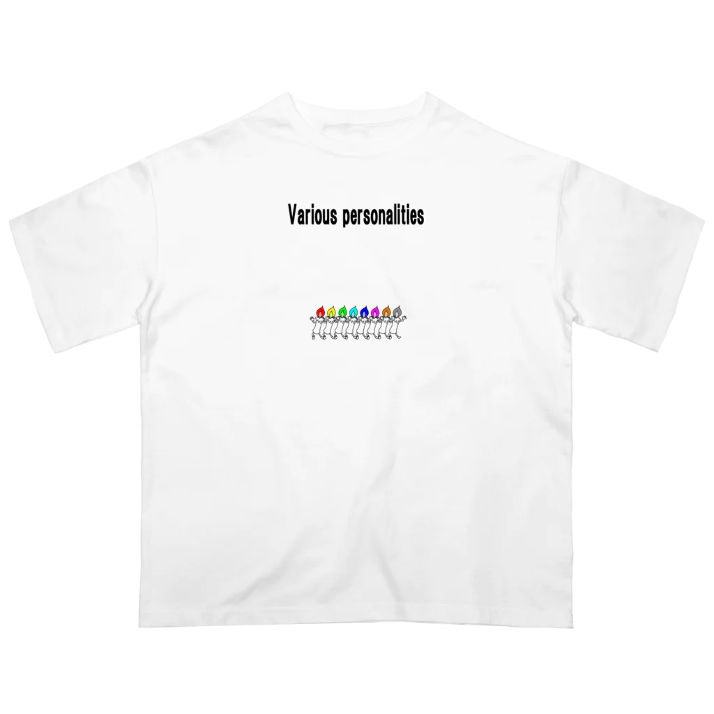 akapantoriの個性を大切にしてください オーバーサイズTシャツ