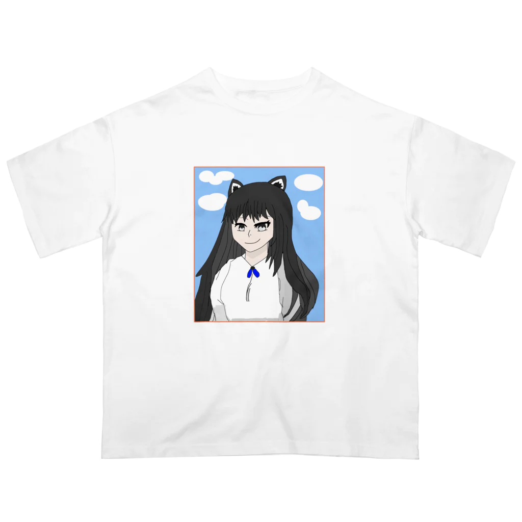 Atupiの擬人化 オーバーサイズTシャツ