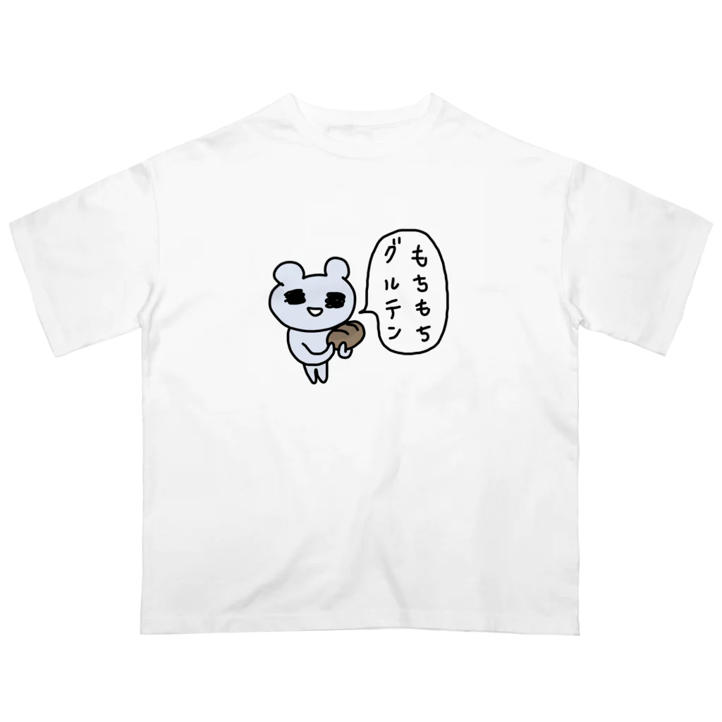 ねずみさんのブティックのもちもちグルテン オーバーサイズTシャツ