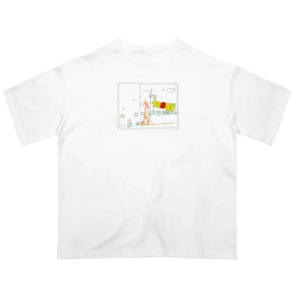 カカトコリバイバルのてんぐ Oversized T-Shirt