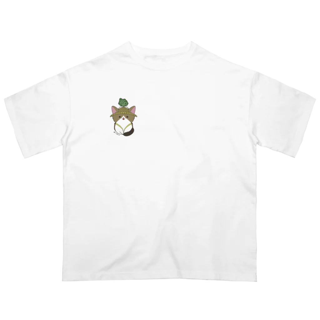 みたらししょっぷのお野菜みーちゃん Oversized T-Shirt