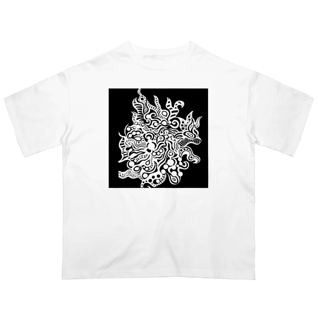 佐藤葉月王国の狐火 Oversized T-Shirt