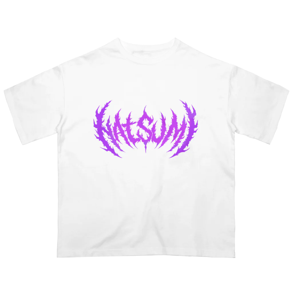 METAL PRINCESSのNatsumi deathlogo（なつみさんのデスロゴ） オーバーサイズTシャツ