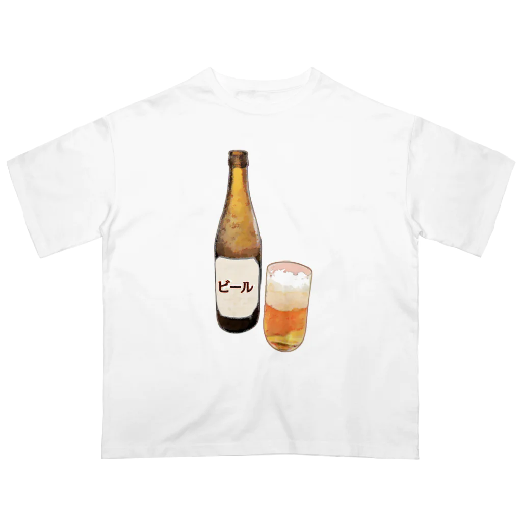 瓶ビール_230205 / 脂身通信Z ( aburami_z )のオーバーサイズT